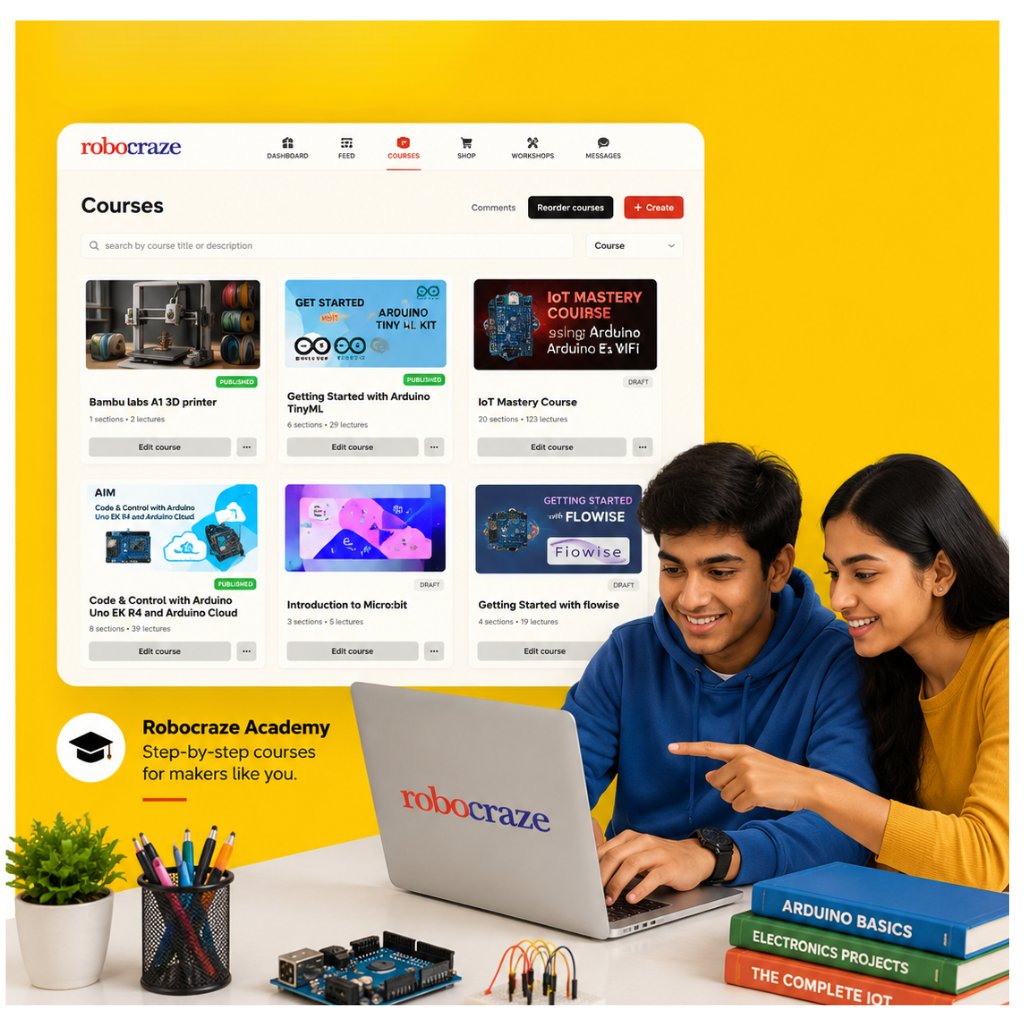 Robocraze Academy LMS