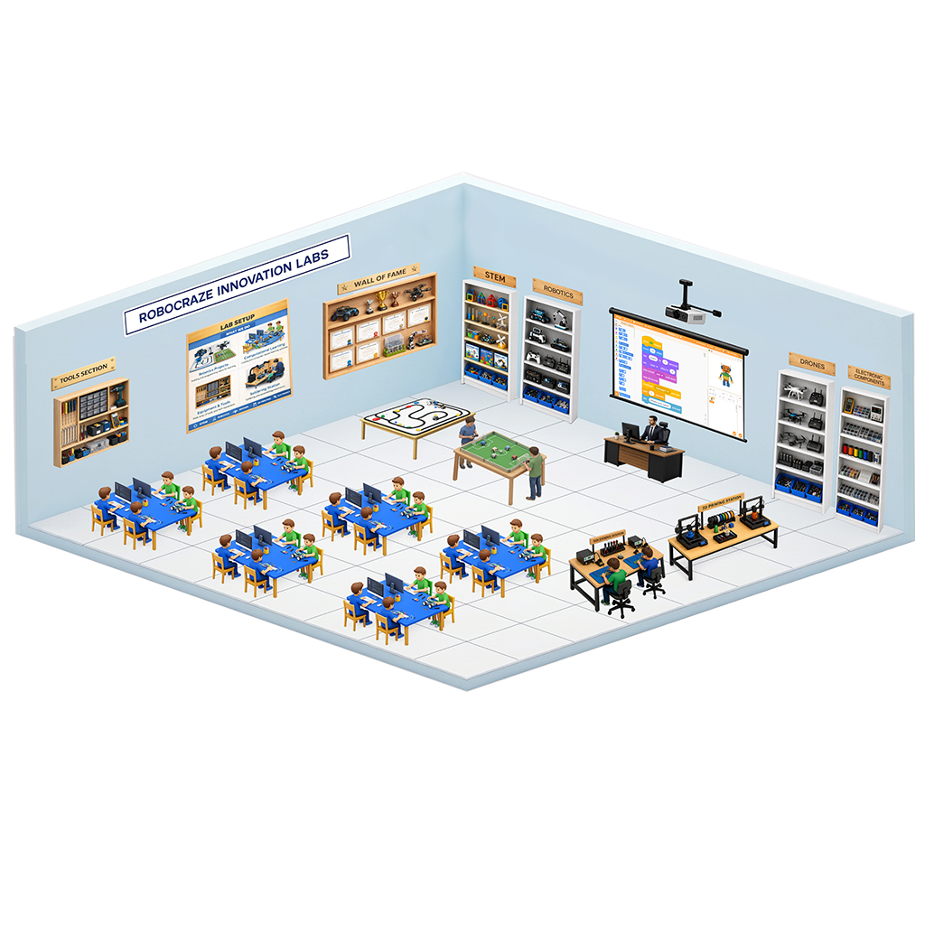 Drone Lab Isometric