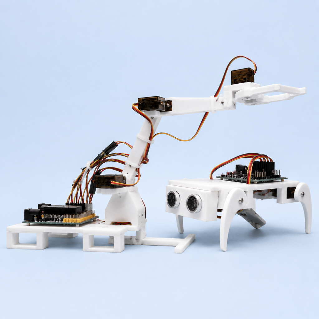 Robotic Arm & Robotic Dog Preview